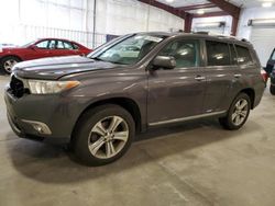 Salvage cars for sale at Avon, MN auction: 2011 Toyota Highlander Limited