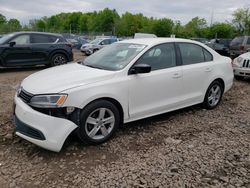 Salvage cars for sale at Chalfont, PA auction: 2013 Volkswagen Jetta Base