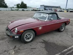 MG salvage cars for sale: 1977 MG Convertibl