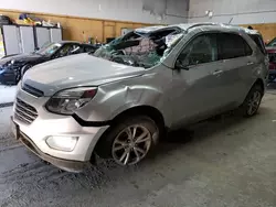 Salvage cars for sale at Kincheloe, MI auction: 2016 Chevrolet Equinox LT