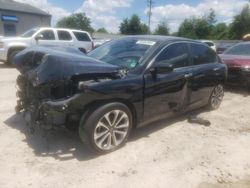 Salvage cars for sale from Copart Midway, FL: 2013 Honda Accord Sport