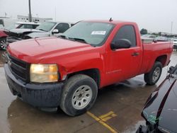 Salvage cars for sale at Grand Prairie, TX auction: 2008 Chevrolet Silverado C1500