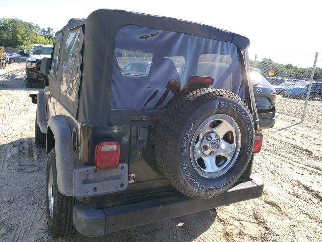 2002 Jeep Wrangler / TJ X