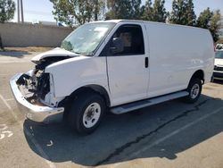 Salvage trucks for sale at Rancho Cucamonga, CA auction: 2021 GMC Savana G2500