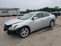 Salvage cars for sale at Florence, MS auction: 2012 Nissan Maxima S