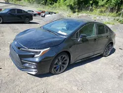 Salvage cars for sale at Marlboro, NY auction: 2024 Toyota Corolla SE