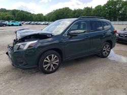 Salvage cars for sale at North Billerica, MA auction: 2023 Subaru Forester Limited