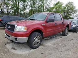 Vehiculos salvage en venta de Copart Cicero, IN: 2007 Ford F150 Supercrew