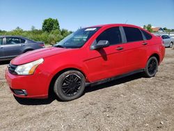 Salvage cars for sale at Columbia Station, OH auction: 2008 Ford Focus SE