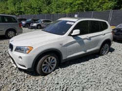 Salvage cars for sale at Waldorf, MD auction: 2013 BMW X3 XDRIVE28I