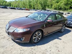 Salvage cars for sale at Marlboro, NY auction: 2009 Lincoln MKS