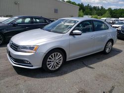 Salvage cars for sale at Exeter, RI auction: 2016 Volkswagen Jetta SEL