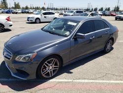 Salvage cars for sale from Copart Rancho Cucamonga, CA: 2016 Mercedes-Benz E 350