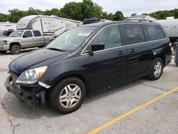 Salvage cars for sale at Rogersville, MO auction: 2007 Honda Odyssey EXL