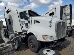 Salvage trucks for sale at Reno, NV auction: 2016 Kenworth Construction T660