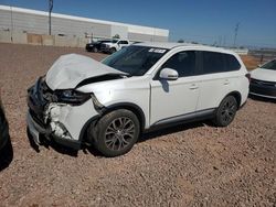 Mitsubishi salvage cars for sale: 2016 Mitsubishi Outlander SE