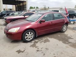 Salvage cars for sale at Kansas City, KS auction: 2005 Honda Accord EX