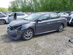 Salvage cars for sale at Candia, NH auction: 2013 Nissan Sentra S
