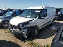 Salvage cars for sale at Woodhaven, MI auction: 2018 Dodge RAM Promaster City