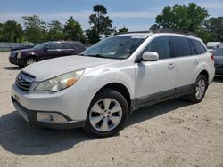 Salvage cars for sale from Copart Hampton, VA: 2011 Subaru Outback 2.5I Limited