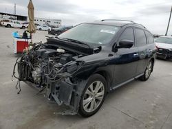 Salvage cars for sale at Grand Prairie, TX auction: 2019 Nissan Pathfinder S