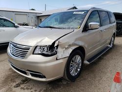 Chrysler Vehiculos salvage en venta: 2016 Chrysler Town & Country Touring L