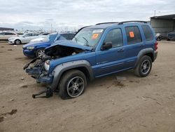 Salvage cars for sale at Brighton, CO auction: 2003 Jeep Liberty Sport