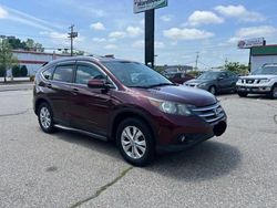Salvage cars for sale from Copart North Billerica, MA: 2014 Honda CR-V EXL