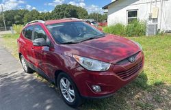 Salvage cars for sale at Apopka, FL auction: 2013 Hyundai Tucson GLS