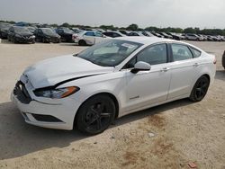 Vehiculos salvage en venta de Copart San Antonio, TX: 2018 Ford Fusion SE Hybrid