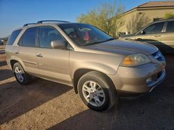 Acura salvage cars for sale: 2004 Acura MDX Touring