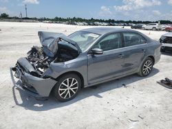 Salvage cars for sale at Arcadia, FL auction: 2017 Volkswagen Jetta SE