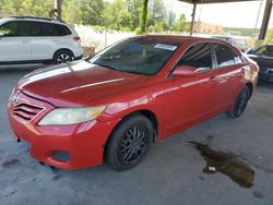 Salvage cars for sale at Gaston, SC auction: 2011 Toyota Camry Base