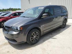 Salvage cars for sale at Franklin, WI auction: 2017 Dodge Grand Caravan SE