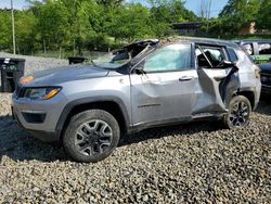 Salvage cars for sale from Copart West Mifflin, PA: 2019 Jeep Compass Trailhawk