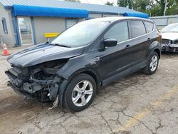 Salvage cars for sale at Wichita, KS auction: 2015 Ford Escape SE