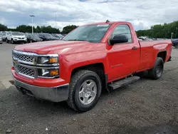 Salvage trucks for sale at East Granby, CT auction: 2014 Chevrolet Silverado K1500 LT