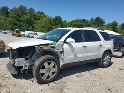 Salvage cars for sale at Mendon, MA auction: 2017 GMC Acadia Limited SLT-2