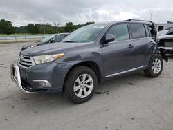 Toyota Highlander salvage cars for sale: 2011 Toyota Highlander Base