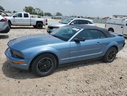 Salvage cars for sale at Haslet, TX auction: 2007 Ford Mustang