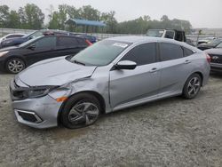 Salvage cars for sale from Copart Spartanburg, SC: 2020 Honda Civic LX