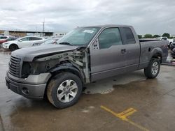 Salvage cars for sale at Grand Prairie, TX auction: 2010 Ford F150 Super Cab