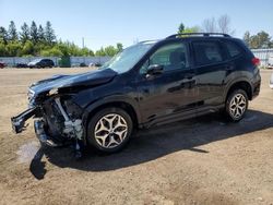 Salvage cars for sale at Bowmanville, ON auction: 2020 Subaru Forester Touring