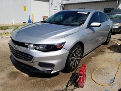 Salvage cars for sale at Pekin, IL auction: 2018 Chevrolet Malibu LT