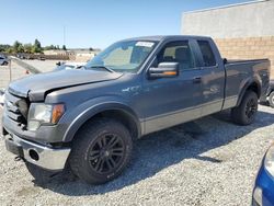 Salvage trucks for sale at Mentone, CA auction: 2009 Ford F150 Super Cab