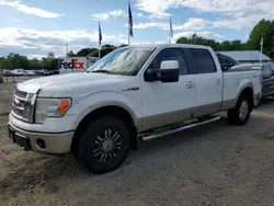 Salvage trucks for sale at East Granby, CT auction: 2010 Ford F150 Supercrew