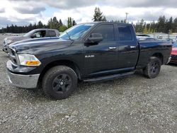 Salvage cars for sale from Copart Graham, WA: 2010 Dodge RAM 1500