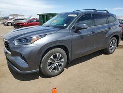 Toyota Highlander xle salvage cars for sale: 2021 Toyota Highlander XLE