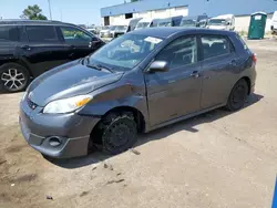 Salvage cars for sale at Woodhaven, MI auction: 2009 Toyota Corolla Matrix S