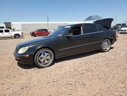 Mercedes-Benz salvage cars for sale: 2002 Mercedes-Benz S 500